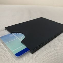 IMG_3555.jpg Бесплатный STL файл Etui très fin et solide (pour carte d'identité,etc.) - Very slim card case・Модель 3D-принтера для загрузки