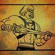 He-Man-4.jpg He-Man - Framed Lithograph