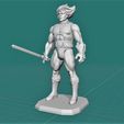 LYON-LIDER-2.jpg Lion leader of the Thundercats in a new version based on the classic 80's TV cartoon with five points of articulation, sword and base.