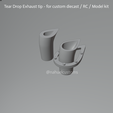 New-Project-2021-08-27T145228.939.png Tear Drop Exhaust tip - for custom diecast / RC / Model kit