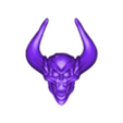 Faces_Horned_Deamon_03.stl Faces Angry Horned Demons