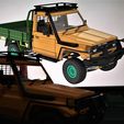 IMG_6764.jpg TOYOTA LAND CRUISER LC75 RC PICK UP TRUCK 1 TO 16 WPL SCALE 3D PRINT MODEL