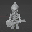 screen.png Alien Skeleton Guitar Player Mini Figure