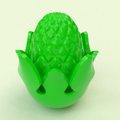 sl1.png Fichier STL Décor pomme de pin + feuilles・Objet imprimable en 3D à télécharger