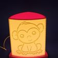 1616611232410.jpg Baby Monkey Lamp - Baby Monkey Lamp