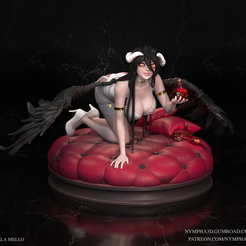 1.png Archivo 3D Albedo (Overlord) STL listo para imprimir con variación nsfw・Plan de impresora 3D para descargar