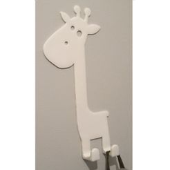 20160127_182129.jpg Файл STL Giraffe - wall clothes hanger・3D-печатная модель для загрузки