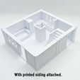 House_5.jpg Two Polly Pocket Buildings + Furniture & Appliances   (30mm Floor to Ceiling) Print in place