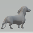 4.png Dachshund Dog 3D print model