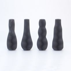 3D_printed_Vase_Martin_Zampach_Cults.jpg Fichier STL COLLECTION DE VASES À VAGUES・Plan pour imprimante 3D à télécharger