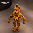 7.png Nightmare FREDDY/ PRINT-IN-PLACE WITHOUT SUPPORT