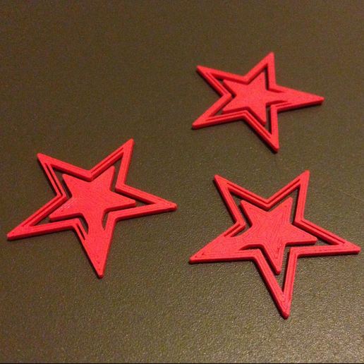 Christmas Star 3D model preview