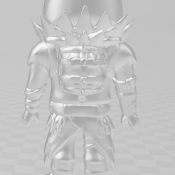 back.PNG Free STL file Fortnite raven・Model to download and 3D print