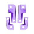 hill V5.stl geprc mark 5 lightweight 20x20 vtx mount