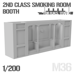 AlcoveseatingThumbnail.png TITANIC 2ND CLASS SMOKING ROOM BOOTH 1/200
