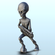 1-12.png Pack of alien figures (all pre-supported + supplied with rounded base) - SF Warhordes ET extraterrest Confrontation
