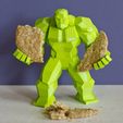 Low Poly Hulk v2