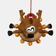 Grey-3.jpg Inflated Reindeer Ornament