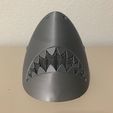 shark4.jpg STL file Shark Head Wall Mount・3D print design to download