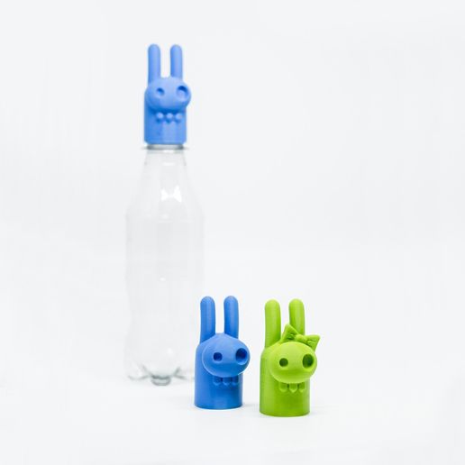 BZ-Bottle-Caps-Cults.jpg Archivo STL gratis Elvis & Peggy tapones de botellas・Diseño de impresión 3D para descargar, BulbZone