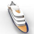 Cruise SHip.153.jpg Island Sky Cruise Ship 3D print model