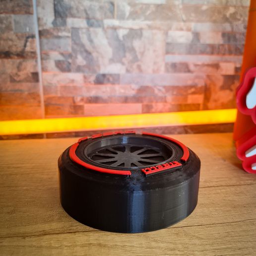 Coaster F1 wheel 3D model