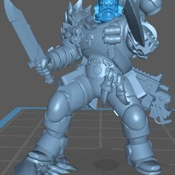 Teniente-Phobos-Caza-Tyranidos.jpg Free STL file Teniente Phobos Reivers CazaTyranidos Primaris Space Marine 10thEdition Warhammer 40,000・3D printable design to download