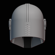 Back_Clay.png The Mandalorian Helmet V2