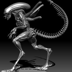 prowler1.3.jpg OBJ file Alien Prowler 1・3D printing idea to download, aryaneire