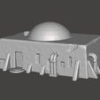 tatooinedwellingmedium2.jpg 6MM SCALE MEDIUM TATOOINE DWELLING MINIATURE MODEL FOR SCIFI GAMES