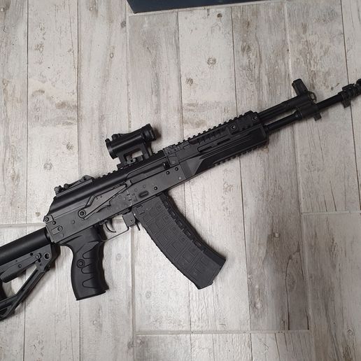 🔫 AK12 muzzle brake - Xcortech XT301 MK2・ STL File for 3D