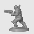 Kelermorph-Assassin-4.png Kelermorph Assassin – Genestealer Cults Dual Pistol Gunslinger War-Hammer Miniature Boss (28mm Scale, ~80mm Figure)
