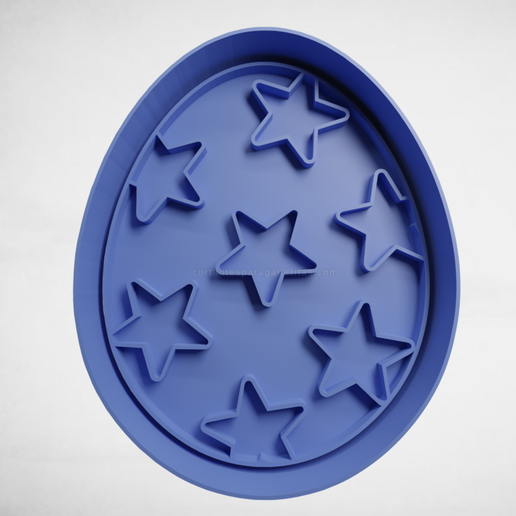 starry egg 3D model