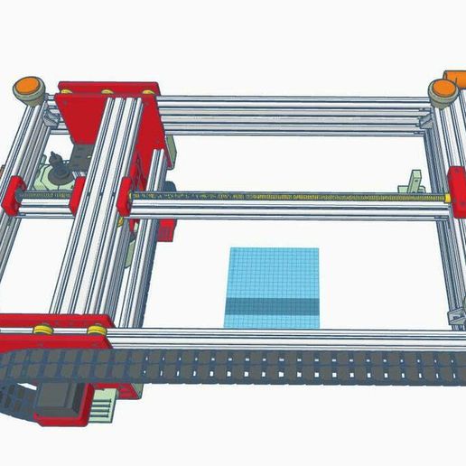6.jpg STL file CNC V9 Oozenest beltless 3 motors・3D printable design to download, francescangelif