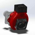 Ender-5-v4.1-4.jpg STL file ENDER 5 & ENDER 6 DUAL 40MM FAN HOT END DUCT / FANG, no support, micro swiss direct drive and bowden compatible・3D printer model to download