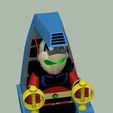 Duke Fleed Minifigure Lego Actarus Grendizer Goldorak Goldrake 3D