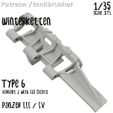 Track-Template-Cults3d-0-0.jpg Winterkette Type 6 w. ice cleats in 1/35th scale for Panzer III and Panzer IV