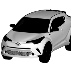 1.png 3D file Toyota C-HR・3D printing design to download