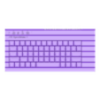 Keyboard_flat.stl Raspberry Pi 3 B+ Retro ZX Spectrum+ Case