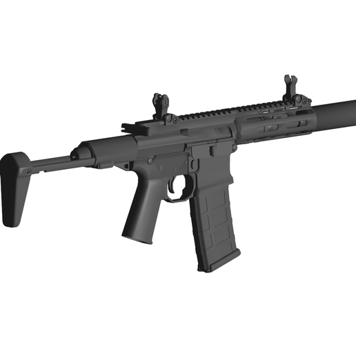dibujo de pistola de tejón de miel