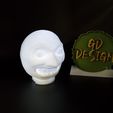 IMG_20230528_192707679.jpg Файл STL Zelda Majora's Mask Moon Light Tealight・3D-печатный дизайн для загрузки