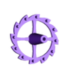 escapeWheel.stl 3D Printed Galileo Escapement Clock with Hands
