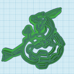 384-Rayquaza.png Pokemon: Rayquaza Cookie Cutter