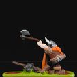 DSC05144.jpg Archivo 3D Vikingo lanzador de hachas・Plan de impresión en 3D para descargar