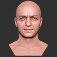 1.jpg James McAvoy bust for full color 3D printing