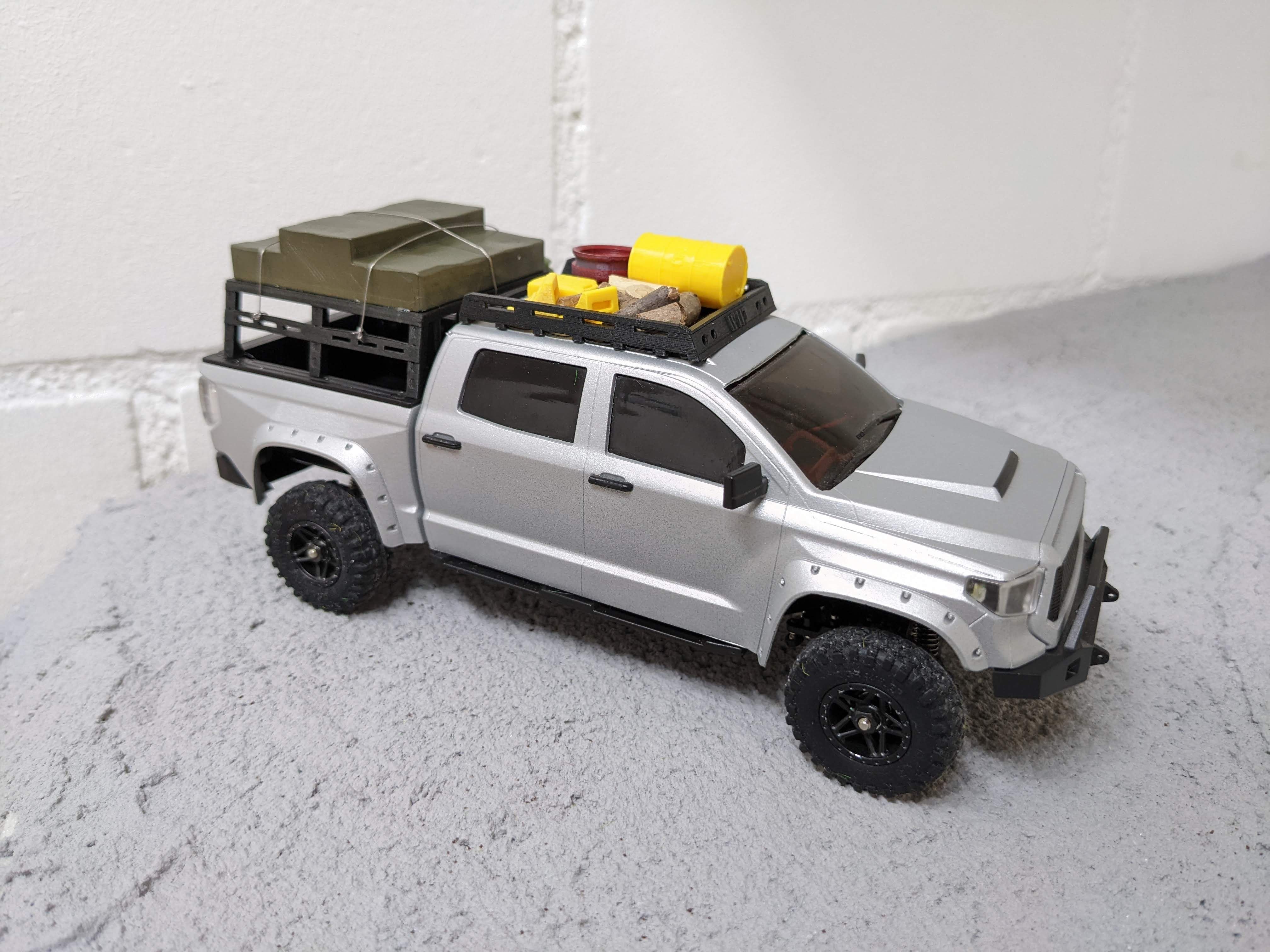 Download STL file Orlandoo Tundra OH32P02 New Roofrack Bedrack KIT BY ...