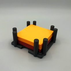 IMG_2822_1.0_small.png STL file Sticky Note Holder „Pillars“・3D printer design to download