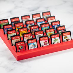 IMG_5779.jpg Six Nintendo Switch Cartridge Displays (files for 15, 16, 24, 25, 35, 36 slots)