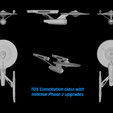 _preview-phase2-TOS-upgrade.png Phase II Enterprise and additional Constitution class variants: Star Trek starship parts kit expansion #19