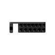 007_03_b.jpg STL-Datei Holder for Socket Wrench Set 28pcs 1/4" with Extension Bar and Sockets for Wall Mount 007 kostenlos・3D-druckbare Vorlage zum herunterladen